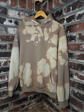 Comfrt Signature Collection Bark Hoodie- One of One Custom Bleach Tiedye Design